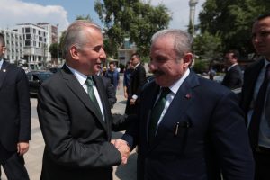 TBMM başkanından Osman Zolan'a ziyaret