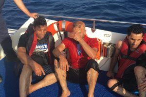 Jet ski ile ka&ccedil;maya &ccedil;alışan g&ouml;&ccedil;menler yakalandı