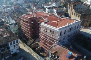 Bursa Taş Mektep'in bir b&ouml;l&uuml;m&uuml; Barış M&uuml;zesi olacak