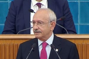 CHP lideri Kılı&ccedil;daroğlu grup toplantısında konuştu