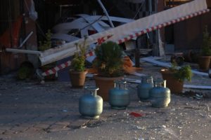 Mutfak t&uuml;p&uuml; bomba gibi patladı