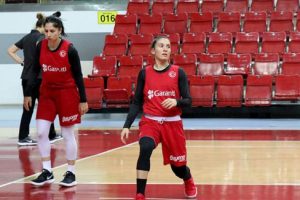 A Milli Kadın Basketbol Takımı hazırlıklarını s&uuml;rd&uuml;r&uuml;yor