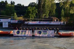 'Sıfır Atık Mavi Projesi'ne sporculardan destek