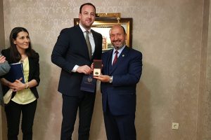 Kavuncu, Karadağ heyetini ağırladı