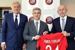 Rekabet Kurumu Başkanı &Ouml;mer Torlak'tan Nihat &Ouml;zdemir'e ziyaret