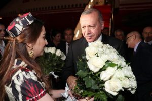 Cumhurbaşkanı Erdoğan Tacikistan'a geldi