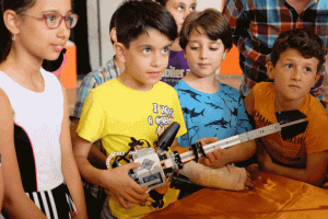 Bursa'da robotik kodlamada sertifika heyecanı