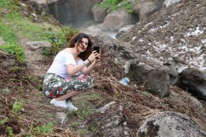 &Ccedil;ığ k&uuml;tlesinde tehlikeli selfie