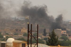 Kamışlı'da bomba y&uuml;kl&uuml; motosikletle saldırı