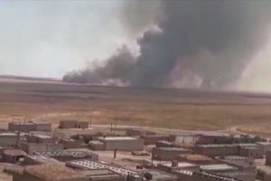 YPG/PKK işgalindeki b&ouml;lgelerde yangın tehdidi s&uuml;r&uuml;yor