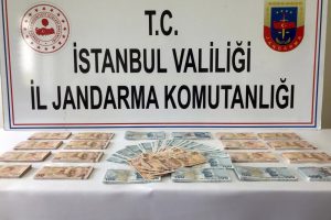Jandarma ekipleri sahte para şebekesini &ccedil;&ouml;kertti