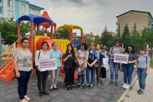 &Ccedil;orum'da kadınlardan &ccedil;ocuğa cinsel istismar tepkisi