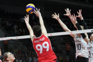 A Milli Kadın Voleybol Takımı, Bel&ccedil;ika'ya mağlup oldu