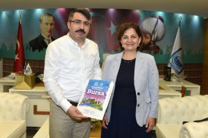 Bursa Yıldırım Belediye Başkanı Yılmaz UNESCO ekibini ağırladı