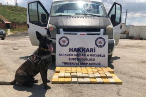 Y&uuml;ksekova'da 49 kilo 700 gram eroin ele ge&ccedil;irildi