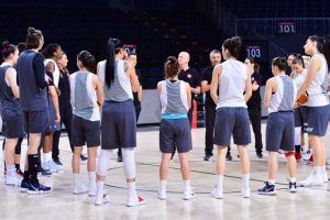 A Milli Kadın Basketbol Takımı hazırlıklarına devam etti