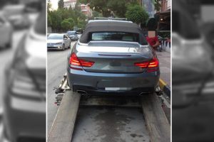 Spor aracıyla drift yapan s&uuml;r&uuml;c&uuml;ye şok ceza