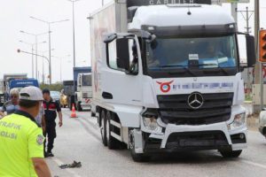 İş i&ccedil;in geldiği Manisa'da kazada &ouml;ld&uuml;