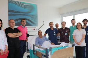 Diyabetten bir bacağını kaybetmişti ikicisi kurtarıldı