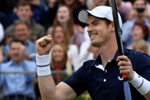 Andy Murray kortlara d&ouml;nd&uuml;