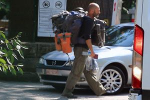 Askeri yasak b&ouml;lgeye kanoyla giren kişi yakalandı
