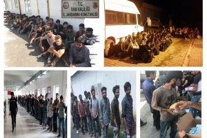 Van'da 139 ka&ccedil;ak g&ouml;&ccedil;men yakalandı