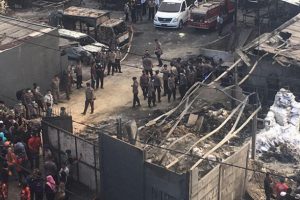 Endonezya'da fabrika yangını: &Ccedil;ok sayıda &ouml;l&uuml; var