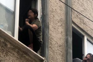 Bursa'da camda intihar pazarlığı!