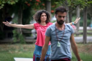 Bursa'da yoga etkinliği yapıldı