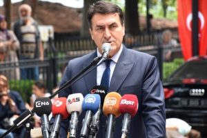 Murad H&uuml;davendigar Han Bursa'daki kabri başında anıldı