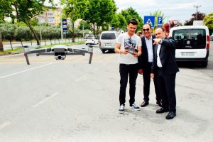 Bursa Mudanya trafiğine havadan denetim