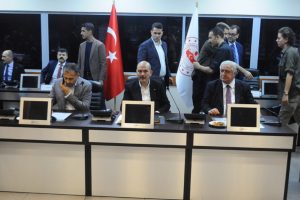 Bakan Soylu, Se&ccedil;im G&uuml;venlik Koordinasyon Merkezinde toplantıya katıldı