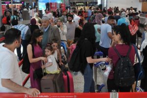 İstanbul Havalimanı'nda se&ccedil;im yoğunluğu