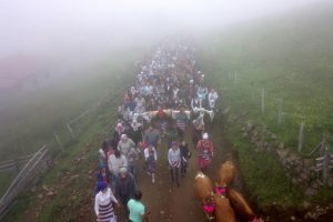 Trabzon'da en renkli yayla g&ouml;&ccedil;&uuml;