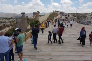 Kapadokya'da yaz tatili yoğunluğu