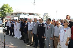 Bursa Mudanyalı Ş&uuml;kr&uuml; &Ccedil;avuş t&ouml;renle anıldı