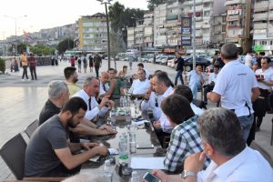 Başkanlardan Bursa Gemlik'e hizmet s&ouml;z&uuml;