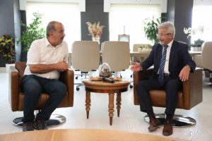 Bursa'da Erdem ve T&uuml;rkyılmaz'dan birlik mesajı