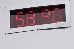 Termometreler 58 dereceyi g&ouml;rd&uuml;!
