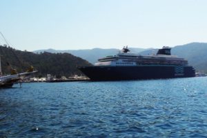 Marmaris'te kruvaziyer turizmi