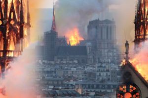 Notre-Dame Katedrali'nde &ccedil;ıkan yangında yeni gelişme