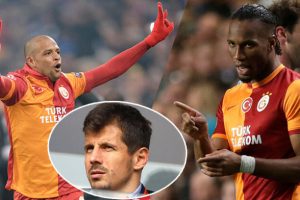 Drogba'dan Melo'ya olay kutlama!