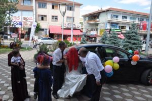 Mehtap'ın gelinlik hayali ger&ccedil;ek oldu