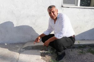 Roma d&ouml;neminden kalma mezar taşı bulundu