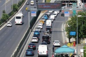 Avrasya T&uuml;neli'nde yoğunluk