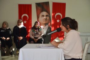 Bursa Mudanyalı kadınlara kooperatifleşme eğitimi