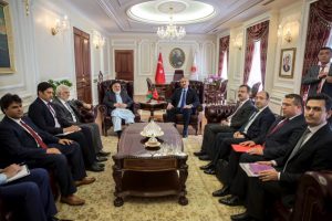 Bakan G&uuml;l, Afganistan Adalet Bakanı Enver ile g&ouml;r&uuml;şt&uuml;