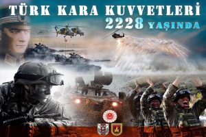 Bakan Akar'dan T&uuml;rk Kara Kuvvetlerinin kuruluş yıl d&ouml;n&uuml;m&uuml; mesajı