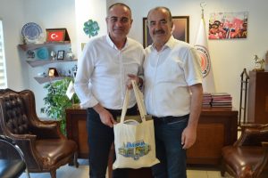 Bursa Gemlik'e Mudanya'dan destek ziyareti