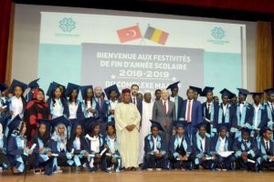 Maarif Okullarında mezuniyet heyecanı yaşanıyor